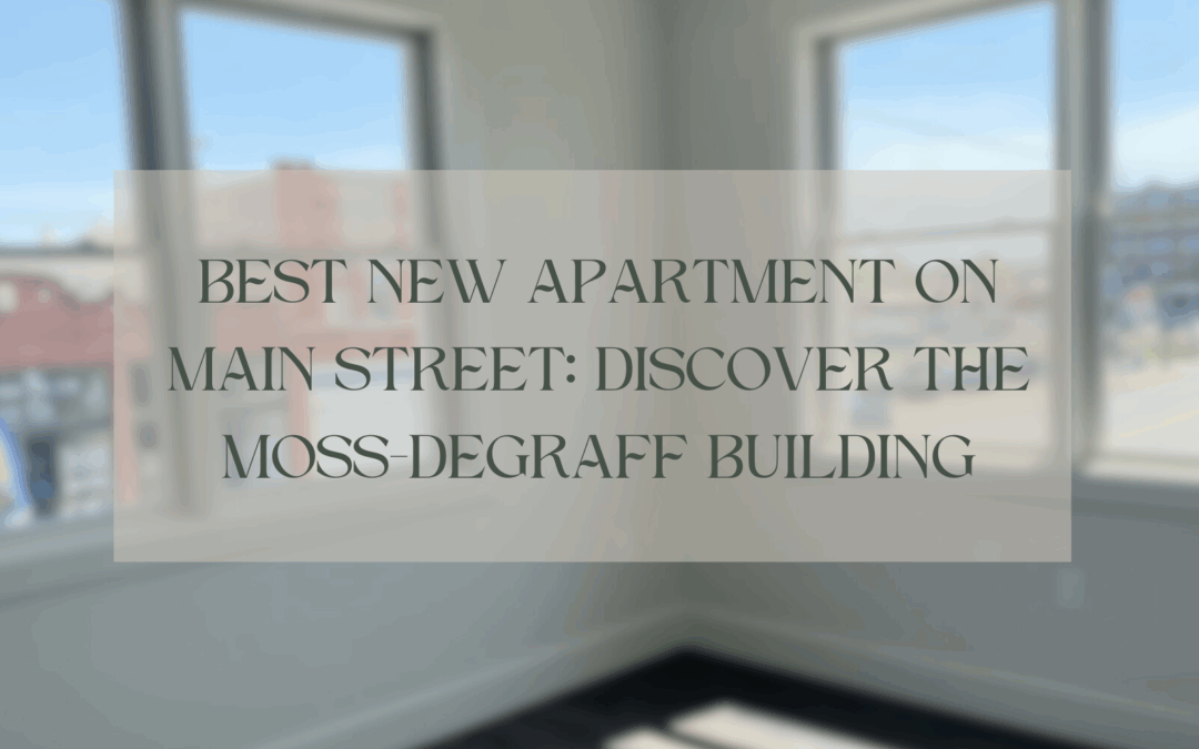 Best New Apartment on Main Street: Discover the Moss-DeGraff Building in Joplin, MO