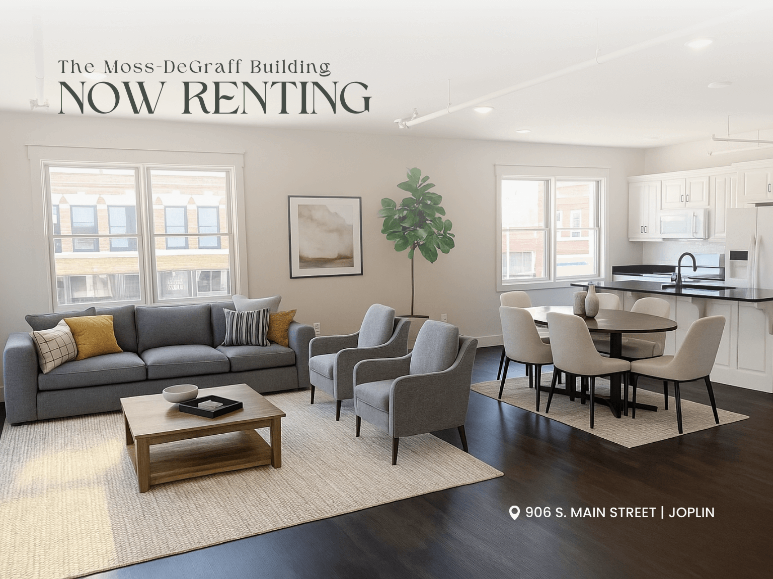 Best Commercial & Residential Space | Downtown Joplin MO | Moss DeGraff Building