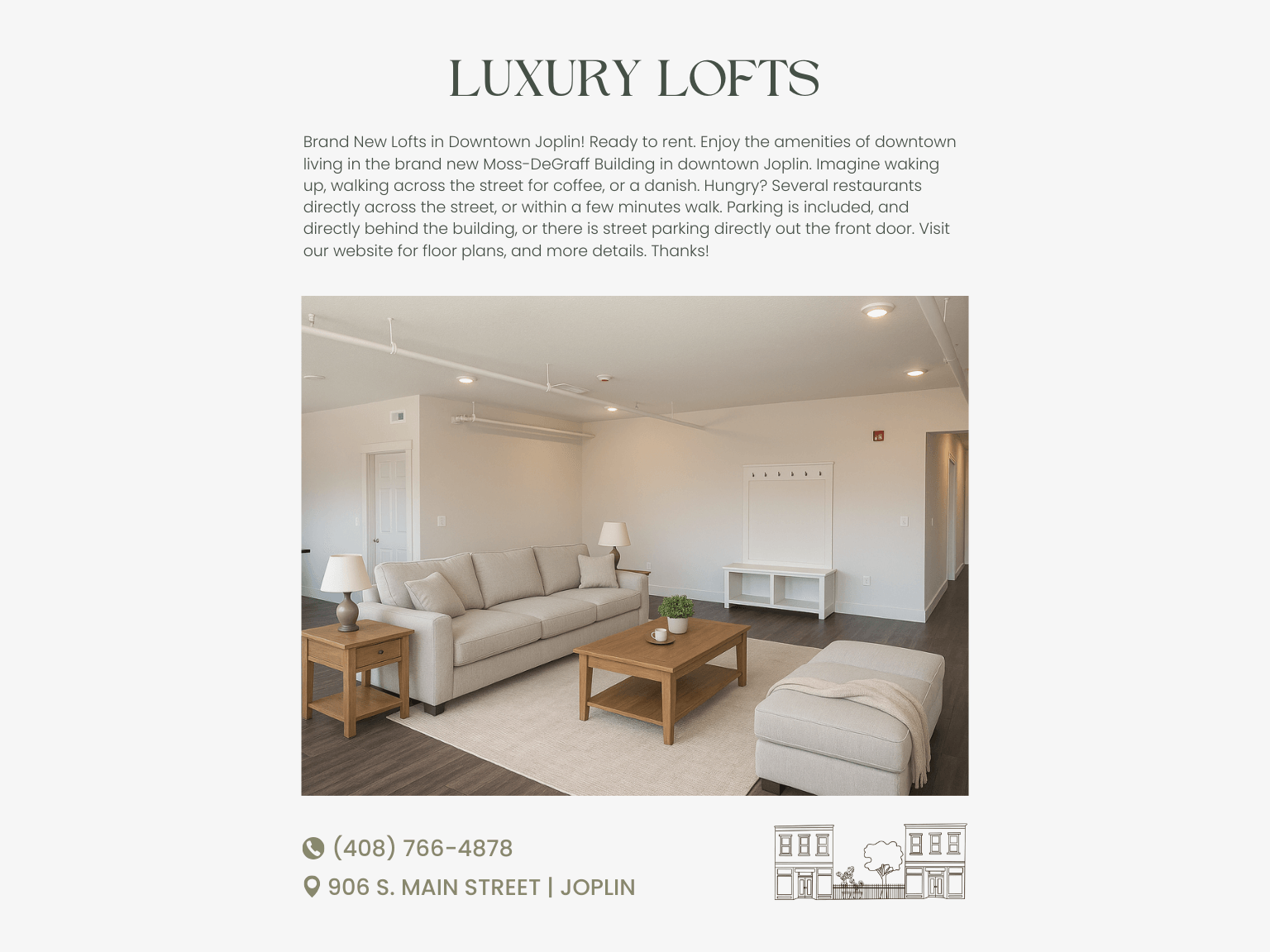 Best Commercial & Residential Space | Downtown Joplin MO | Moss DeGraff Building