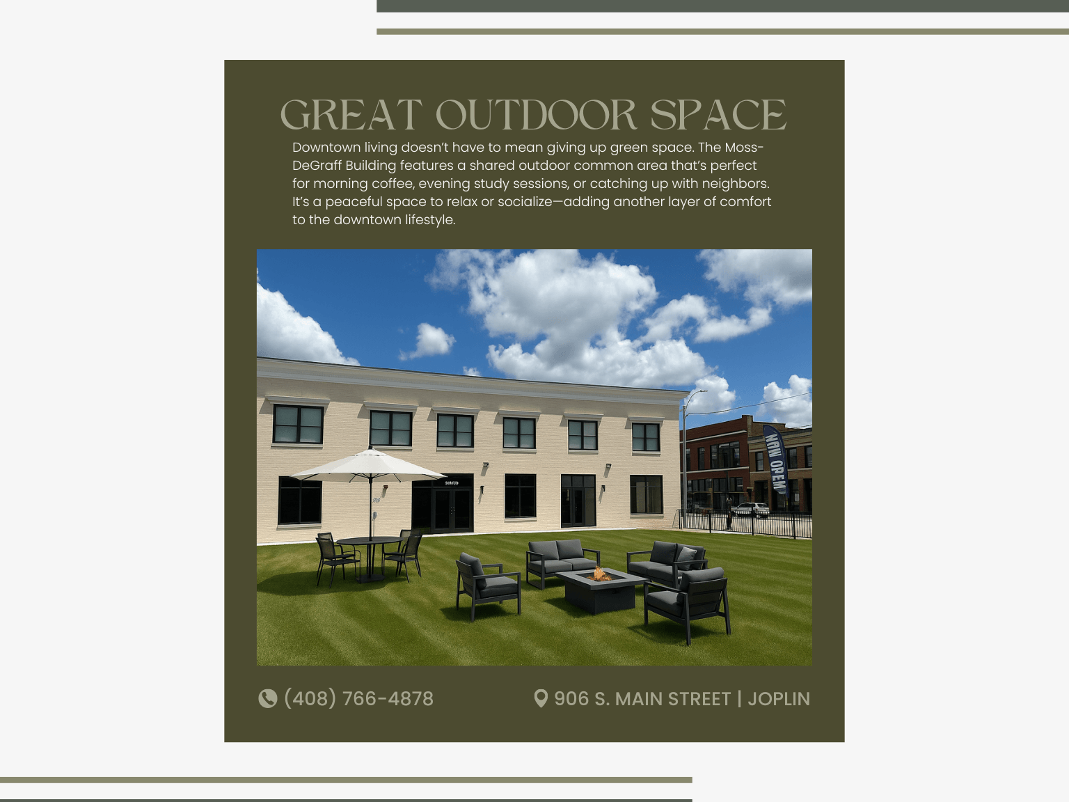 Best Commercial & Residential Space | Downtown Joplin MO | Moss DeGraff Building